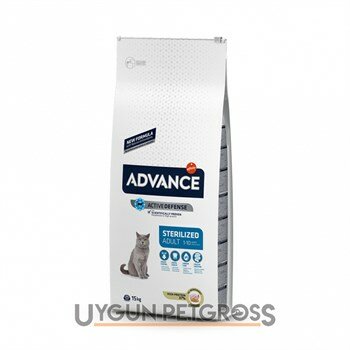 Advance Hindi Etli Sterilised Kısırlaştırılmış Kedi Maması 15 Kg - Advance - Kısırlaştırılmış Kedi Maması