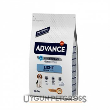 Advance Light Diyet Yetişkin Köpek Maması 3 Kg - Advance - Diyet, Kısır Köpek Maması
