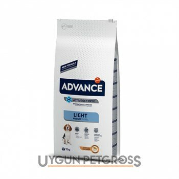 Advance Medium Light Orta Irk Yetişkin Diyet Köpek Maması 12 Kg - Advance - Diyet, Kısır Köpek Maması