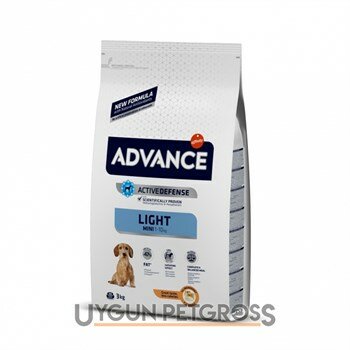 Advance Mini Irk Light Köpek Maması 3 Kg - Advance - Diyet, Kısır Köpek Maması