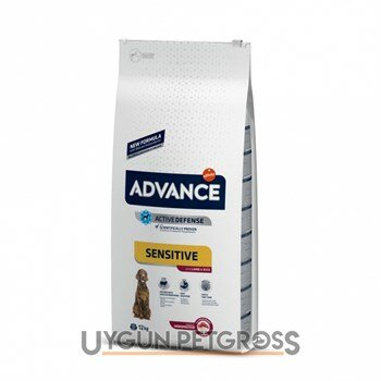 Advance Sensitive Kuzu Etli Yetişkin Köpek Maması 12 Kg - Advance - Yetişkin Köpek Maması