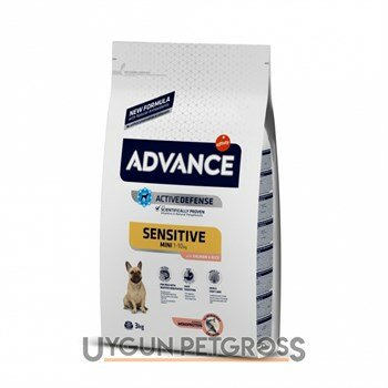 Advance Sensitive Somonlu Küçük Irk Yetişkin Köpek Maması 3 Kg - Advance - Yetişkin Köpek Maması