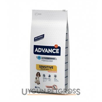 Advance Sensitive Somonlu Yetişkin Köpek Maması 12 Kg - Advance - Yetişkin Köpek Maması