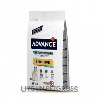 Advance Somonlu Sterilised Kısırlaştırılmış Kedi Maması 10 Kg - Advance - Kısırlaştırılmış Kedi Maması