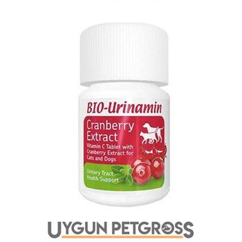 Bio Pet Active Urinamin Kedi ve Köpek İdrar Yolu Sağlığı Tablet (40 Tablet) - Bio PetActive - Kedi Vitamin ve Takviyeleri
