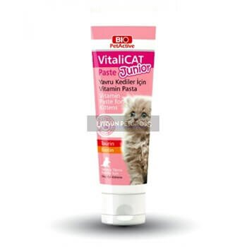 Bio Petactive Vitalicat Junior Yavru Kediler İcin Vitamin Macunu 100 Ml