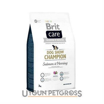 Brit Care Dog Show Champion Somonlu Ringalı Köpek Maması 3 Kg - Brit Care - Yetişkin Köpek Maması