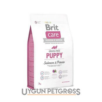 Brit Care Puppy Somonlu Yavru Tahılsız Köpek Maması 3 Kg - Brit Care - Yavru Köpek Maması