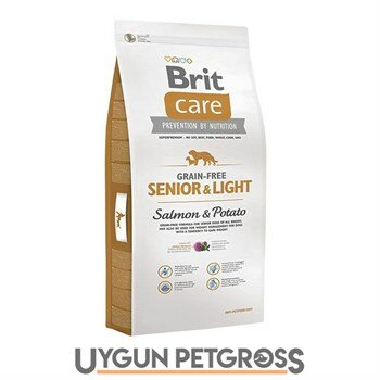 Brit Care Senior - Light Somonlu Tahılsız Yaşlı Köpek Maması - 12 Kg - Brit Care - Yaşlı Köpek Maması