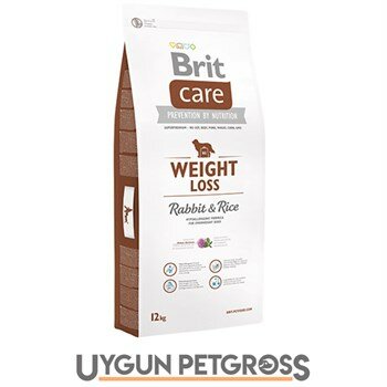 Brit Care Tavşanlı Pirinçli Kilo Dengeleyici Köpek Maması 12 Kg - Brit Care - Yetişkin Köpek Maması
