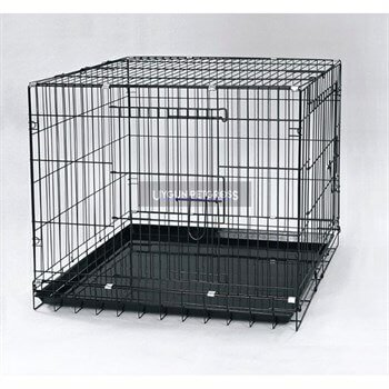 Dayang Köpek Kafesi Siyah 93x56.5x63.5