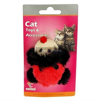 Eastland Kedi Otlu Hışır Peluş Uğur Böceği 8 Cm