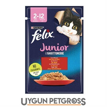 Felix Junior Tavuklu Yavru Kedi Konserve Maması 100 Gr - Felix - Yavru Kedi Konserveleri