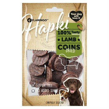 Flamingo Hapki Lamb Coins Köpek Ödülü 85gr Köpek Ödülleri Flamingo