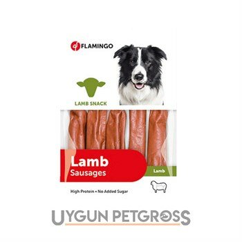 Flamingo Lamb Snack Kuzulu Sosis Köpek Ödülü 85 Gr - Flamingo - Köpek Ödülleri