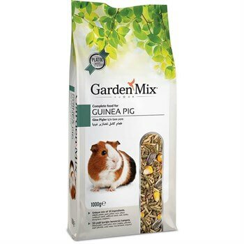 Garden Mi̇x Plati̇n Guinea Pig Yemi̇ 1 Kg 1000 Gr Guinea Pig Yemleri Garden Mix