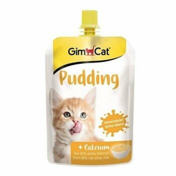 Gimcat Kalsiyum Katkılı Puding Sıvı Kedi Ödülü 150 Gr Kedi Ödül Mamaları Gimcat