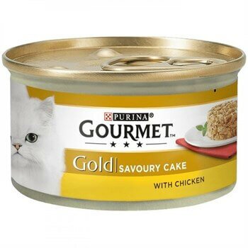 Gourmet Gold Savoury Cake Tavuklu Kedi Konserve Maması 85 Gr