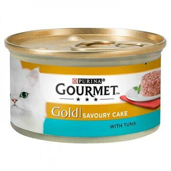 Gourmet Gold Savoury Cake Ton Balıklı Kedi Konserve Maması 85 Gr Kedi Konserve Mamaları Gourmet Gold