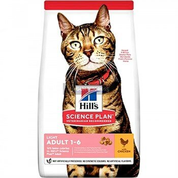 Hills Light Tavuklu Diyet Yetişkin Kedi Maması 1.5 Kg