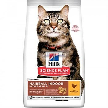 Hills Mature 7+ Hairball Tüy Yumağı Kontrolü Yaşlı Kedi Maması 1.5 Kg