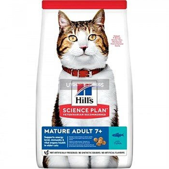 Hills Mature 7+ Ton Balıklı Yaşlı Kedi Maması 1.5 Kg