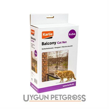 Karlie Kedi İçin Balkon Ağı 6m X 3m - Karlie - Kedi Aksesuarları