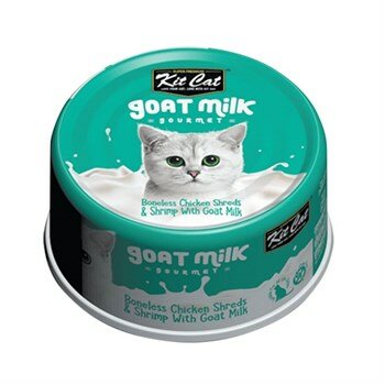 KitCat Keçi Sütlü Gourmet Tavuklu&Karidesli Kedi Konservesi 70 Gr - KitCat - Yetişkin Kedi Konserveleri