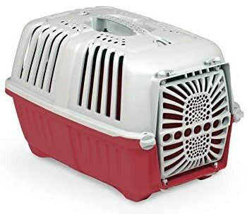 Mps Pratiko Plastik Kapılı Kedi ve Köpek Taşıma Çantası 48x31x33 Cm Köpek Taşıma Çantaları Mps