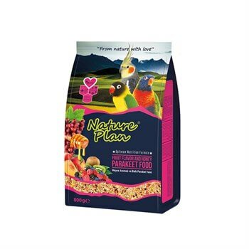 Nature Plan Premium Paraket Yemi 800 Gr Kuş Yemi Nature Plan