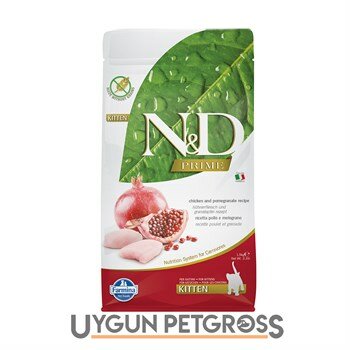 Nd Tahılsız Tavuklu Narli Kitten Yavru Kedi Maması 1.5 Kg - N&D - Yavru Kedi Maması