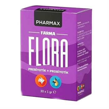 Pharmax Farma Flora 30x1 Gr Kedi Vitamin, Macun ve Katkıları Pharmax