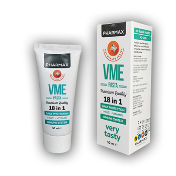 Pharmax VME Pasta 50ml Kedi Vitamin, Macun ve Katkıları Pharmax
