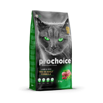 Pro Choice Pro 36 Kuzu Etli Yetişkin Kedi Maması 2 Kg - Pro Choice - Yetişkin Kedi Maması