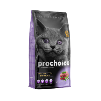 Pro Choice Pro 38 Kuzu Etli Kitten Yavru Kedi Maması 15 Kg - Pro Choice - Yavru Kedi Maması