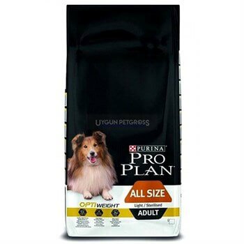 Pro Plan Light Sterilised Tavuklu Kısırlaştırılmış Köpek Maması 14 Kg Köpek Maması Pro Plan