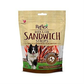Reflex Ördek Sandvic cubuk 80 Gr - Reflex - Köpek Ödülleri