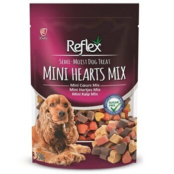 Reflex Semi-Moist Mini Mix Kalp Köpek Ödülü 150 Gr Köpek Ödülleri Reflex