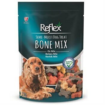 Reflex Semi-Moist Mini Mix Kemik Köpek Ödülü 150 Gr Köpek Ödülleri Reflex