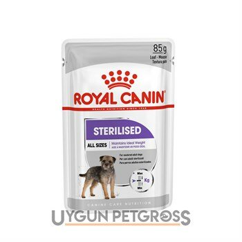 Royal Canin Ccn Sterilised Kısırlaştırılmış Yetişkin Köpek Konserve Maması 85 Gr - Royal Canin - Yetişkin Köpek Konserveleri