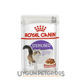 Royal Canin Sterilised In Gravy Kısırlaştırılmış Kedi Konserve Maması 85 Gr - Royal Canin - Kısırlaştırılmış Kedi Konserveleri