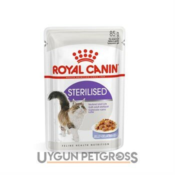 Royal Canin Sterilised In Jelly Kısırlaştırılmış Kedi Konserve Maması 85 Gr - Royal Canin - Kısırlaştırılmış Kedi Konserveleri