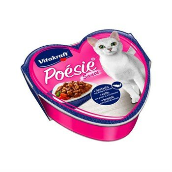 Vitakraft Poesie Yaş Kedi Maması Domatesli Balıklı 85 Gr - Vitakraft - Yetişkin Kedi Konserveleri